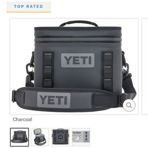 Yeti hopper/cooler 👌Fog gray and Tahoe blue 🥰❤️👌👏Discontinued color 😍